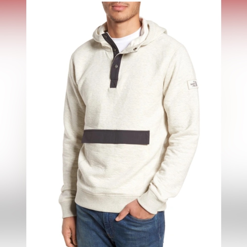 North Face Re-Source Hoodie in Wild Oak Sz LG